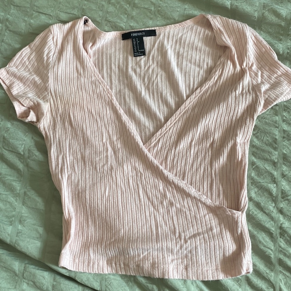 Crisscross crop top